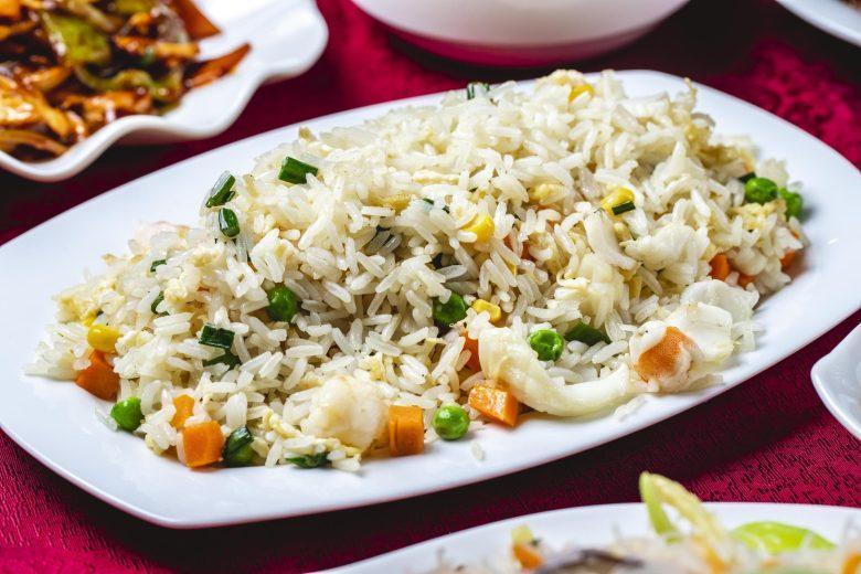 Arroz com camarão capixaba
