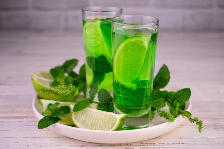 Geladinho de menta