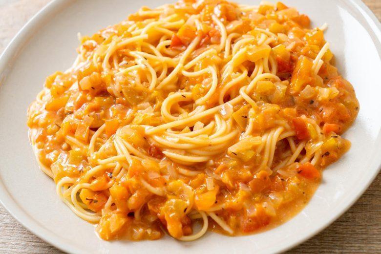 Macarrão cremoso de pressão