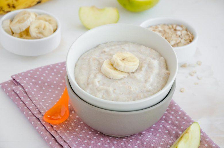 Mingau de banana