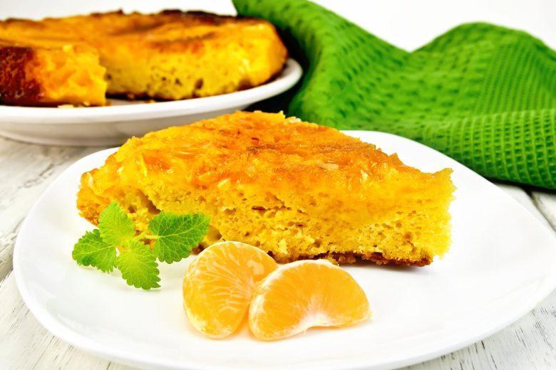 Bolo de tangerina saboroso