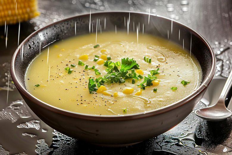 Caldo cremoso de milho
