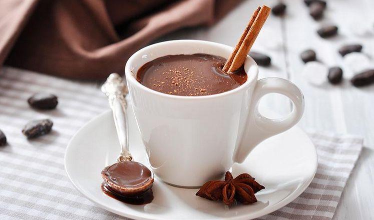 Verdadeiro chocolate quente