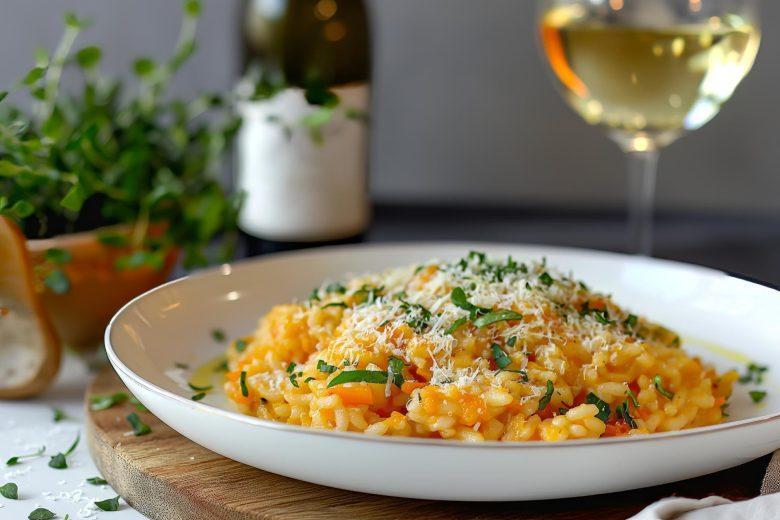 Risoto de cenoura