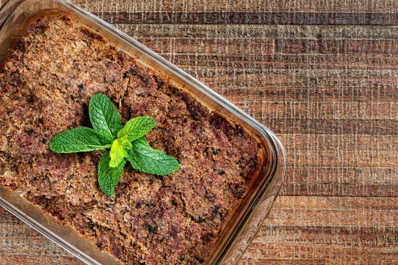 Quibe de forno com proteína de soja