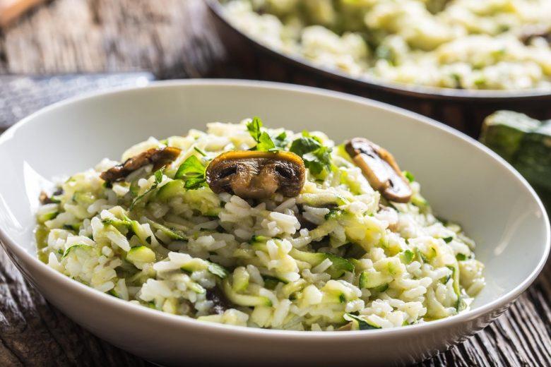 Risoto de abobrinha