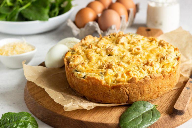 Torta de frango com ricota