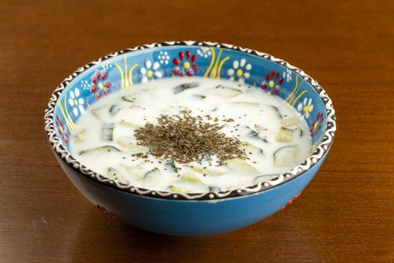 Salada de coalhada