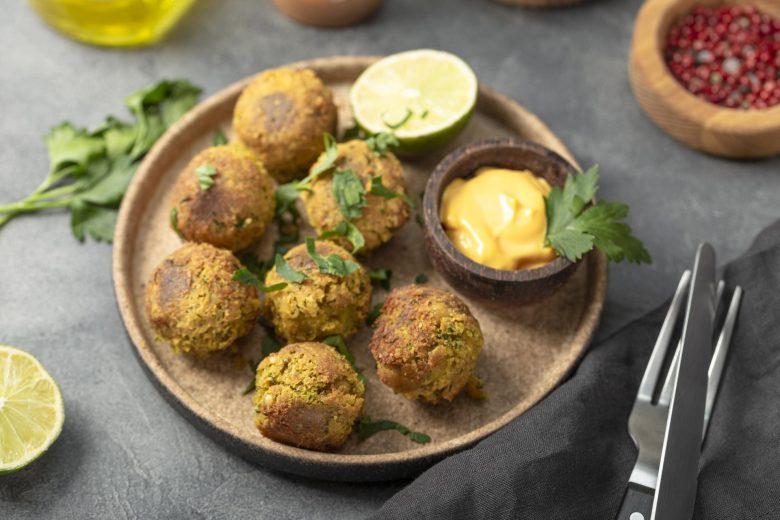 Bolinho de grão de bico