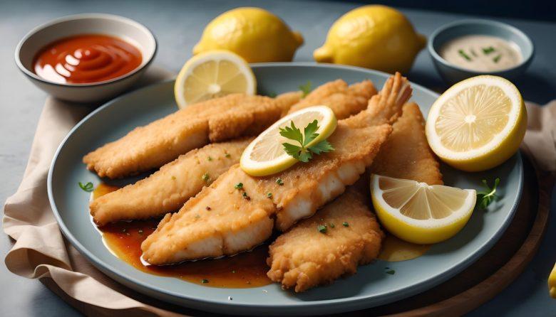 Filé de peixe ao molho de limão