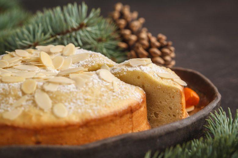 Torta alemã de amêndoas