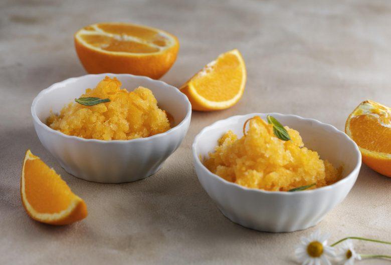 Raspadinha de laranja