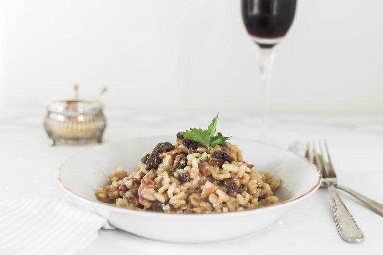 Risoto de funghi secchi