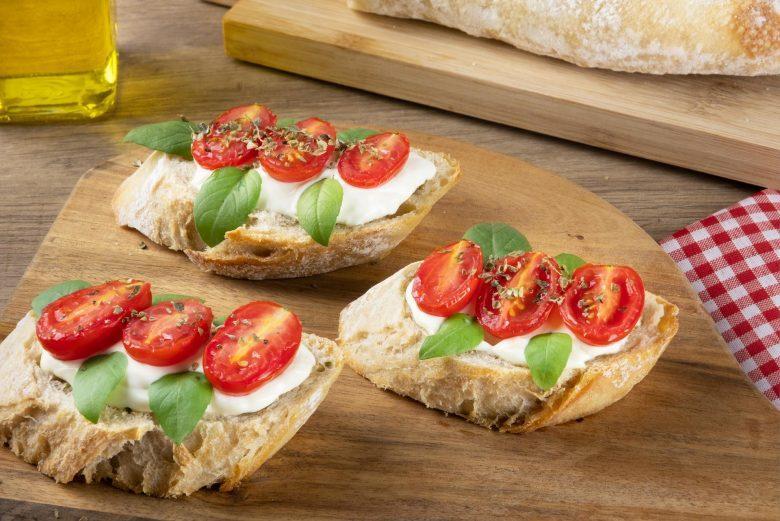 Bruschetta light