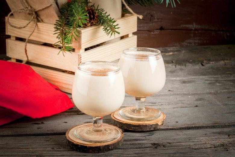 Coquetel de leite de coco