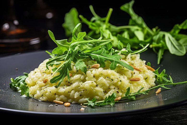 Risoto de rúcula