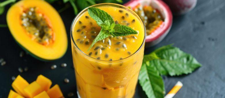 Vitamina de maracujá