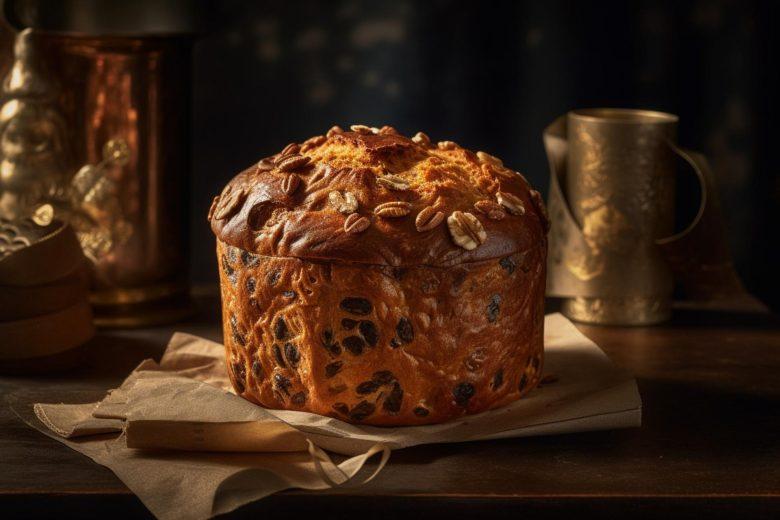 Panetone de nozes