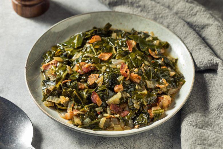 Couve com bacon