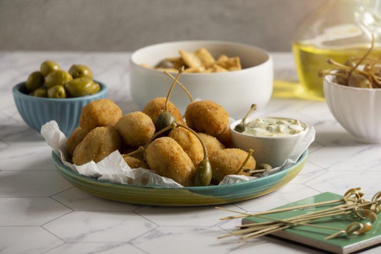Croquete de carne crocante