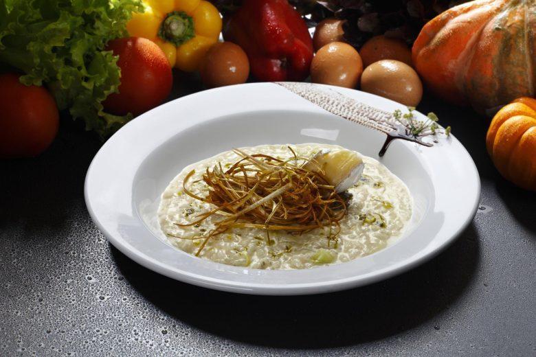 Risoto aos 4 queijos