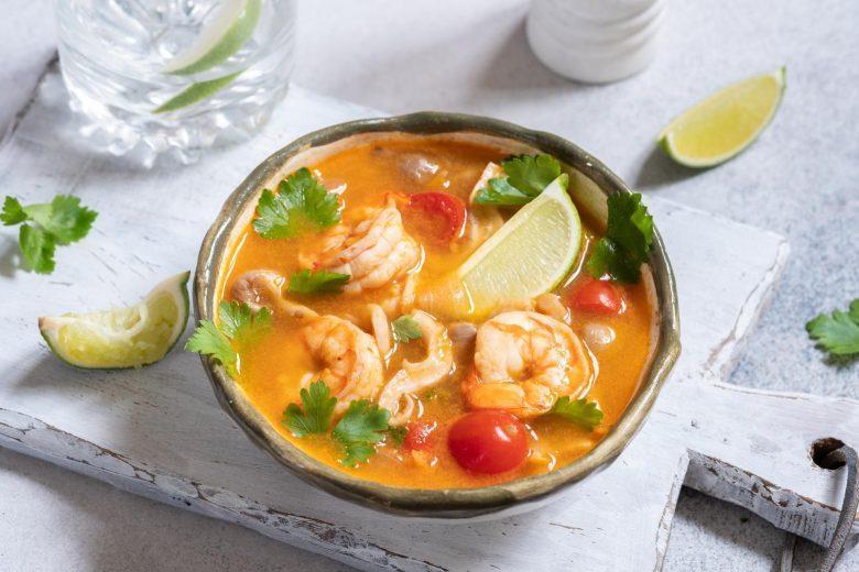 Sopa galega de camarão