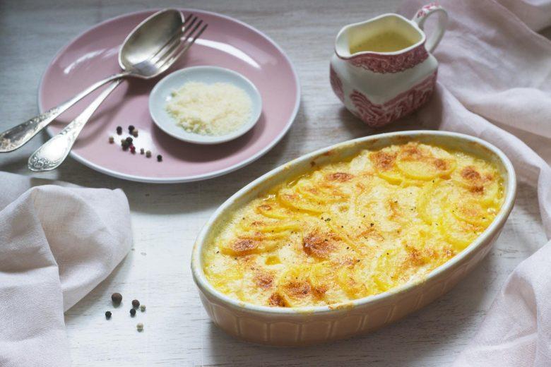 Batata momesso gratinada