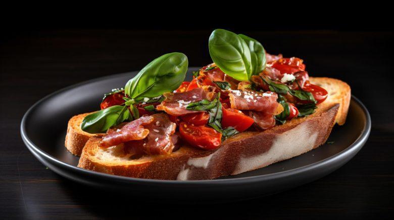 Bruschetta de prosciutto