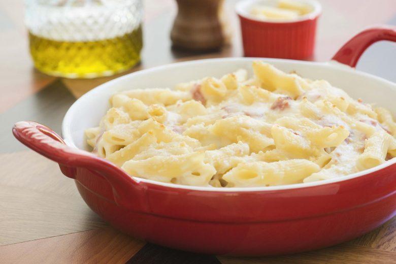 Macarrão gratinado especial