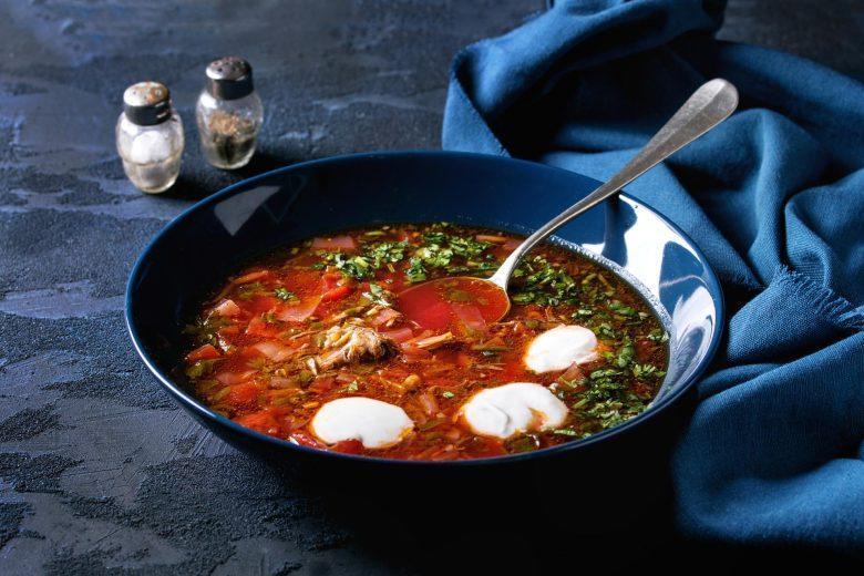 Borscht de peixe