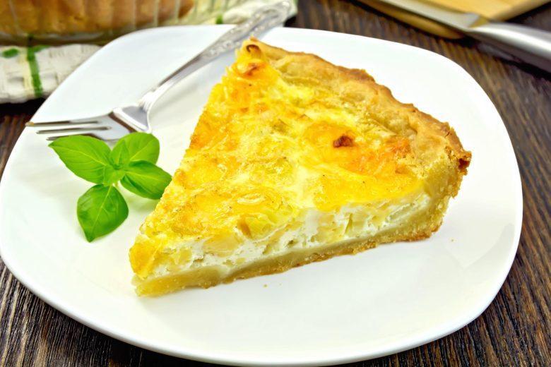 La tarte aux poireaux (torta de alho poró)