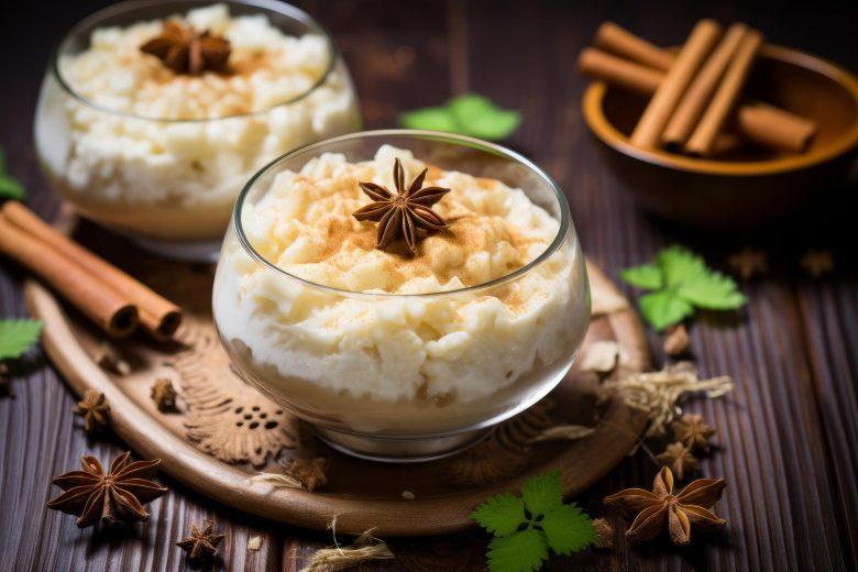 Arroz doce rápido