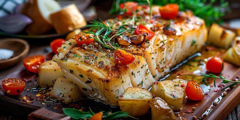 Bacalhau à beira alta com batata