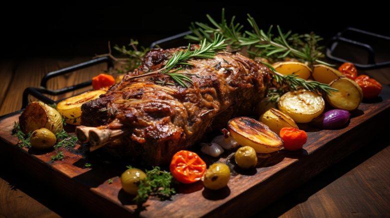 Cabrito com alecrim