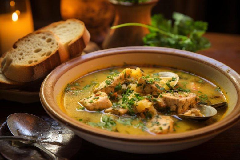 Sopa vietnamita de peixe
