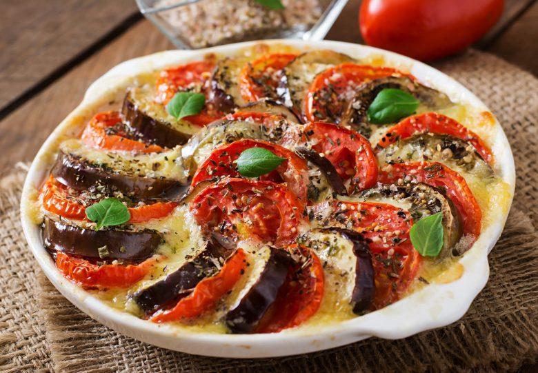 Berinjela com tomate