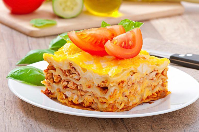 Lasanha deliciosa de frango