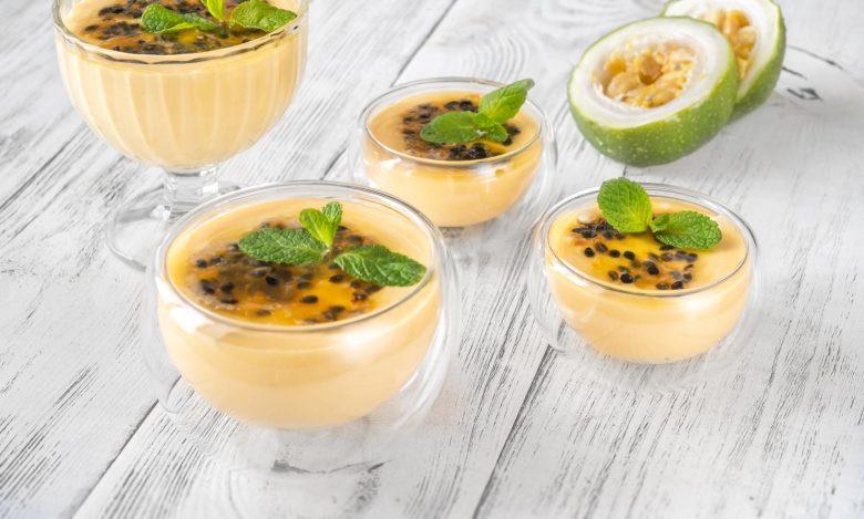 Mousse delícia de maracujá