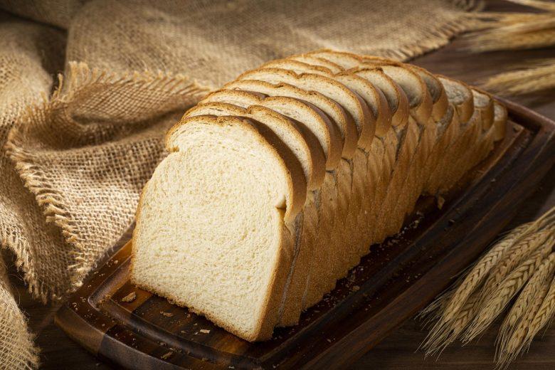 Pão de forma saboroso
