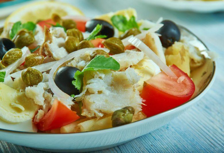 Salada de bacalhau especial