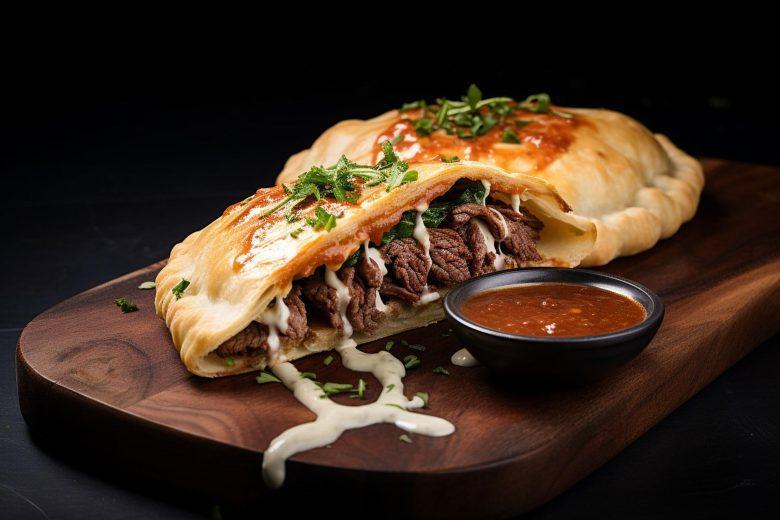 Calzone de carne