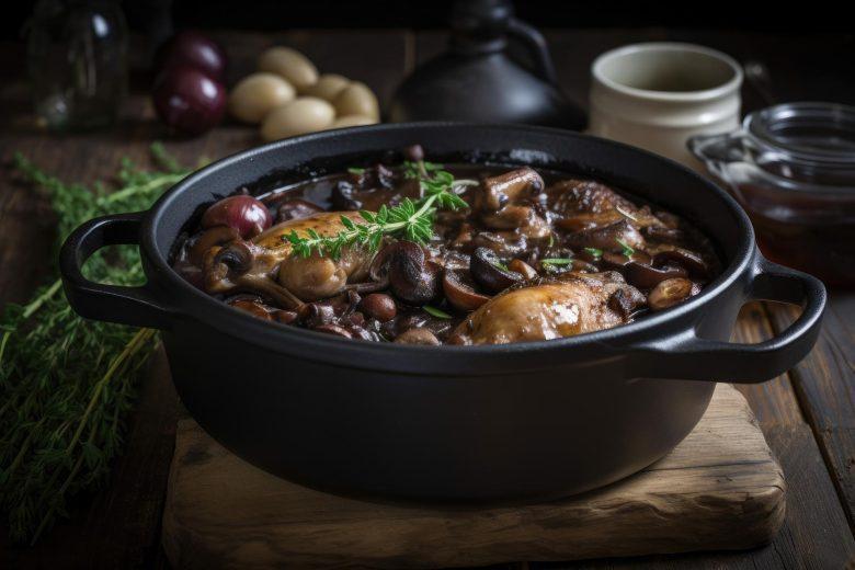 Coq au vin prático