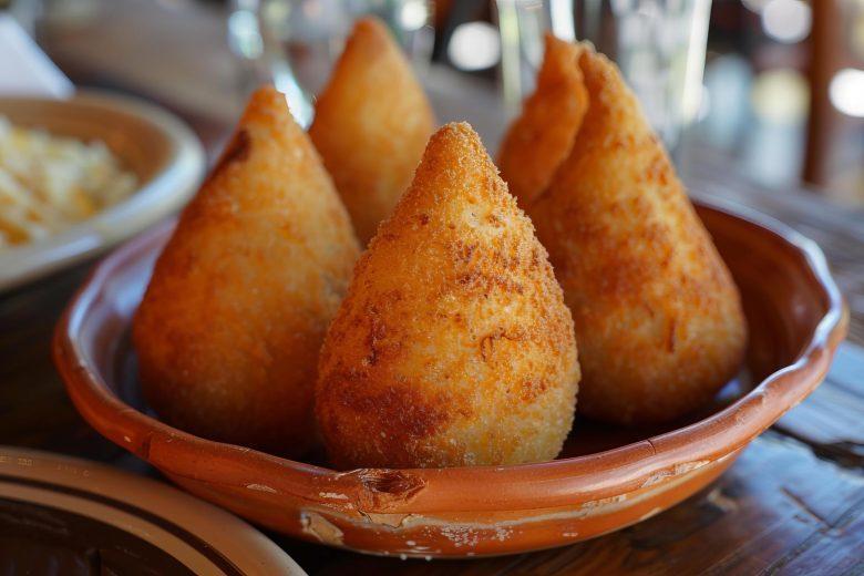 Coxinha de milho verde