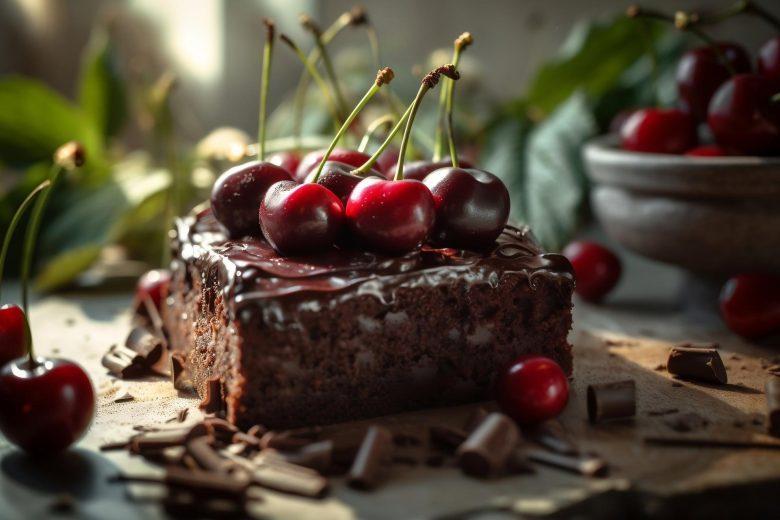 Bolo de chocolate no liquidificador