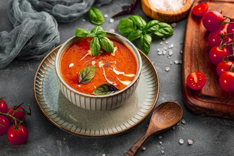Sopa light de tomate