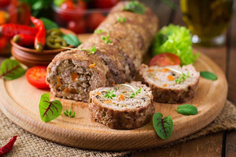 Bolo delícia de carne
