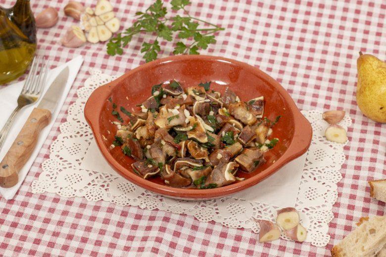 Salada de orelha de porco
