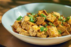 Tofu frito