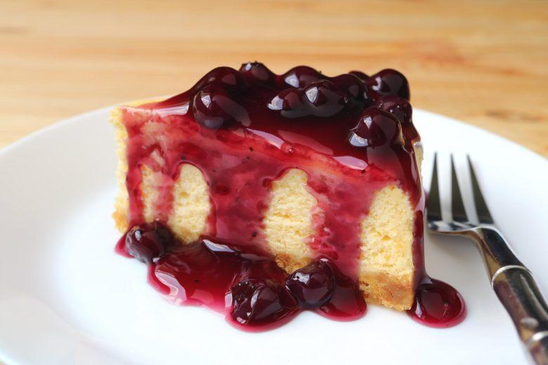Cheesecake light de amora