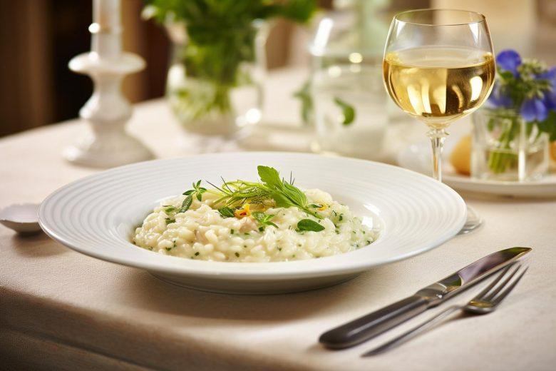 Risoto de queijo com cachaça